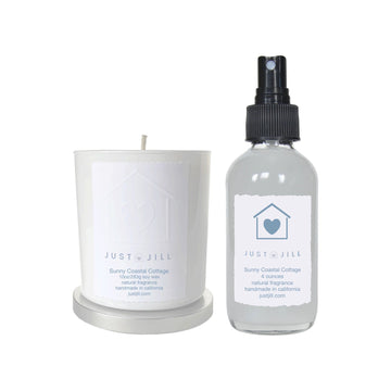 Scented Candle and Room Spray Duo-Sunny Coastal Cottage