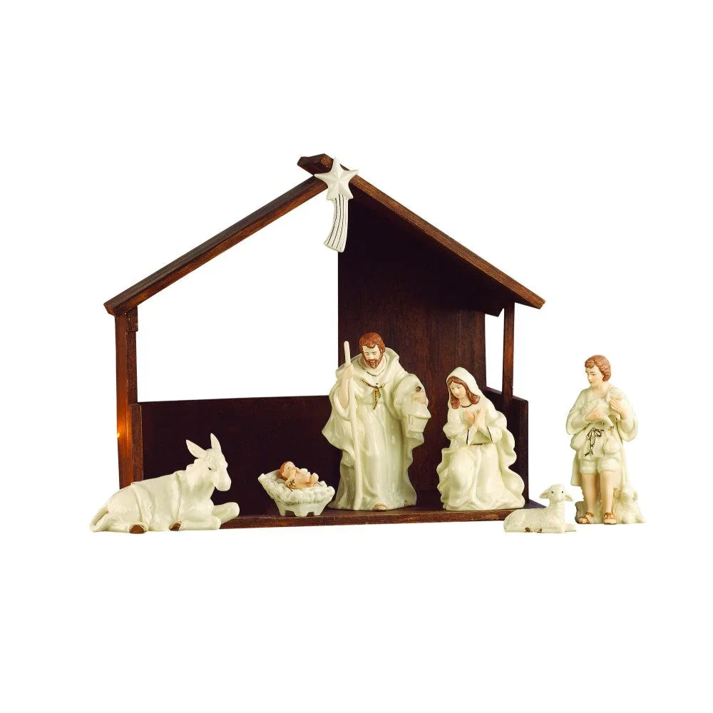 Belleek Living 9 pc Nativity Set