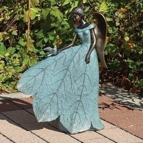 Angel and Bird Statue for