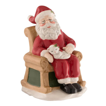 Aynsley Santa's Christmas Chair Figurine