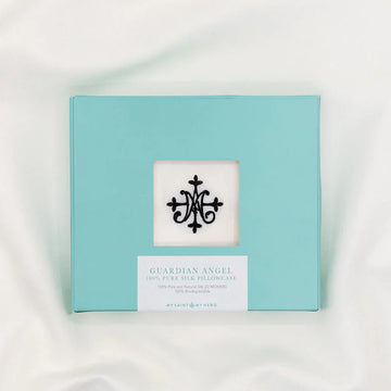 My Saint My Hero Guardian Angel Silk Pillowcase