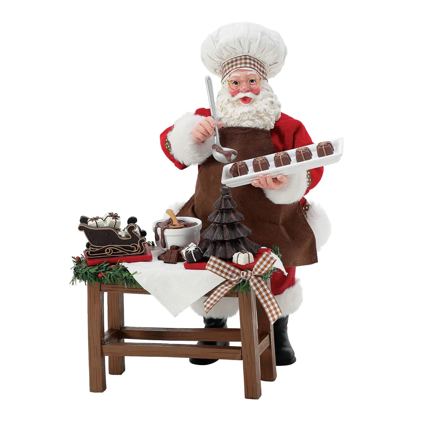 Possible Dreams Chocolatier Santa Figurine