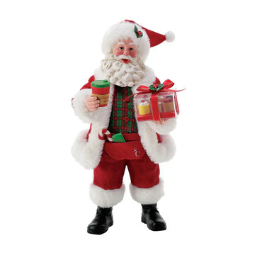 Possible Dreams Coffee Break Santa Figurine