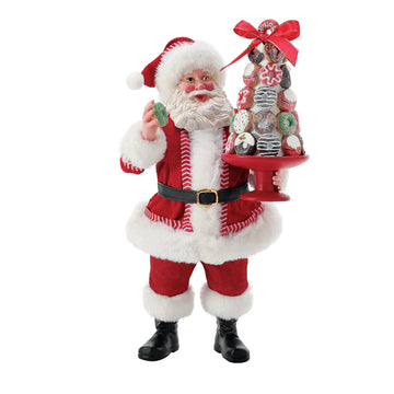 Possible Dreams Donut Tower Santa Figurine