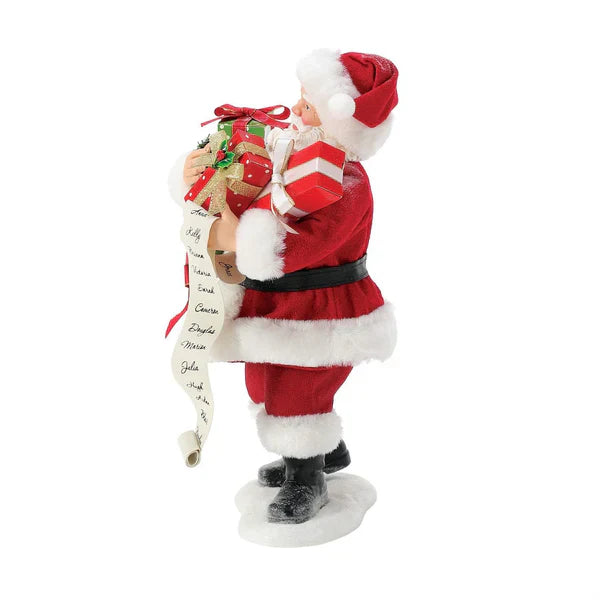 Possible Dream Good to Go Santa Figurine