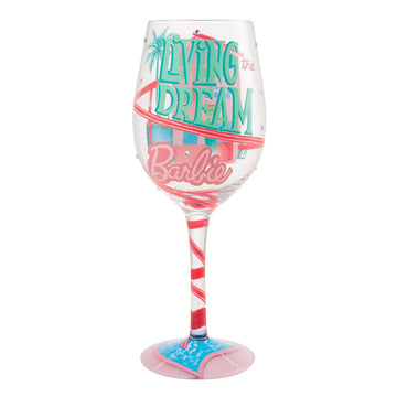 Lolita Barbie's Living the Dreamlife Wine Glass