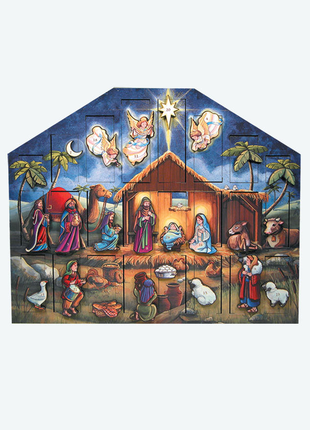 Byers' Choice Nativity Advent Calendar