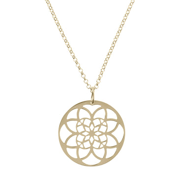 Bellissimo Bronzo Italian Openwork Pendant