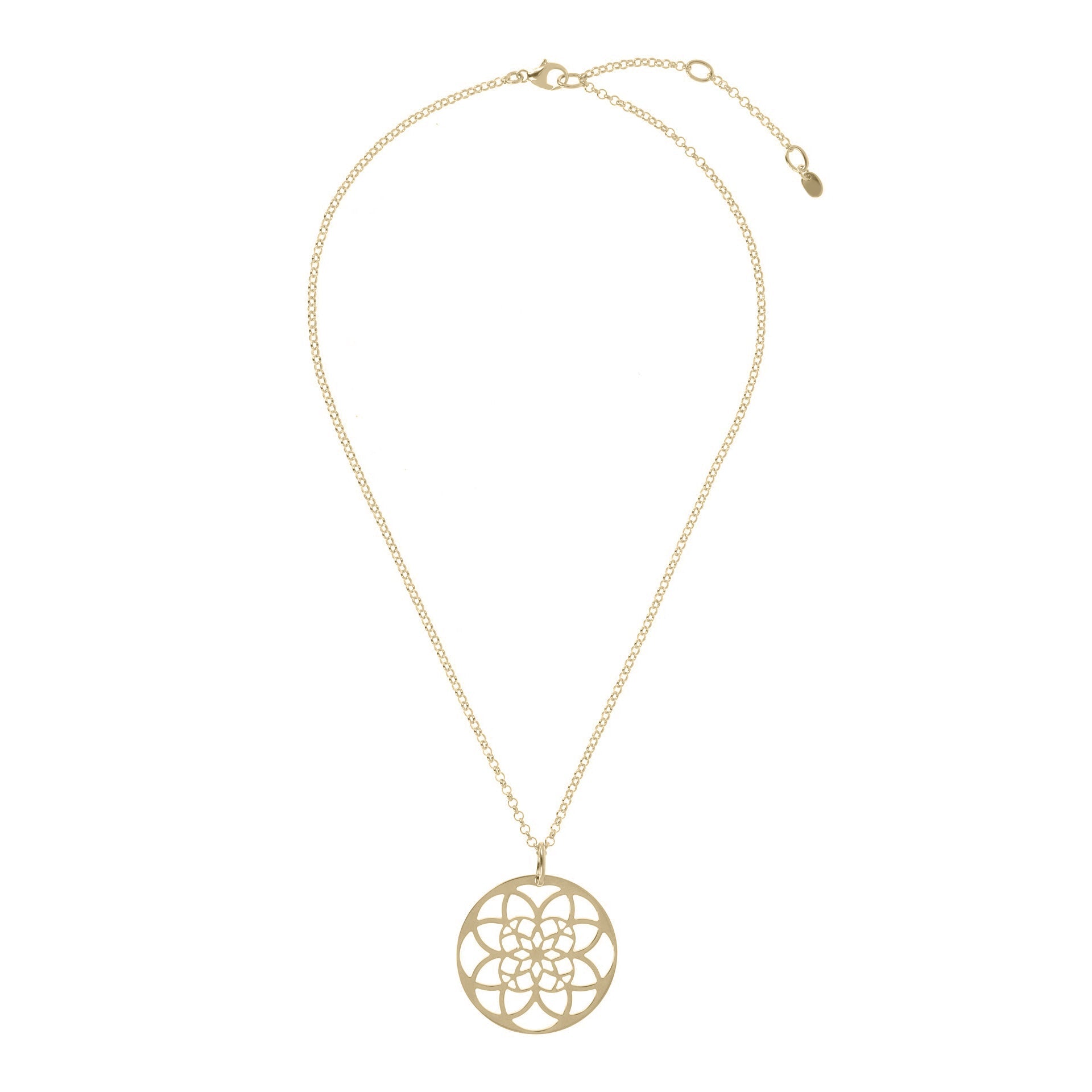 Bellissimo Bronzo Italian Openwork Pendant
