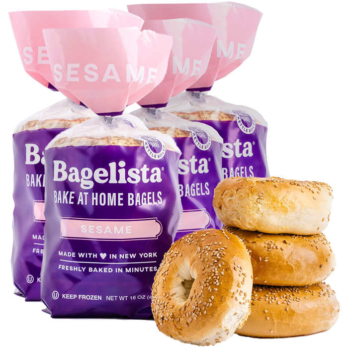Bagelista Bake at Home Sesame Bagels