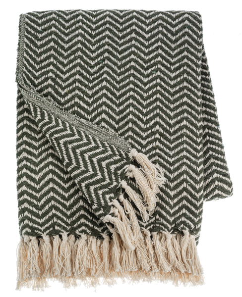 100% Cotton Holiday Throw for Just Jill