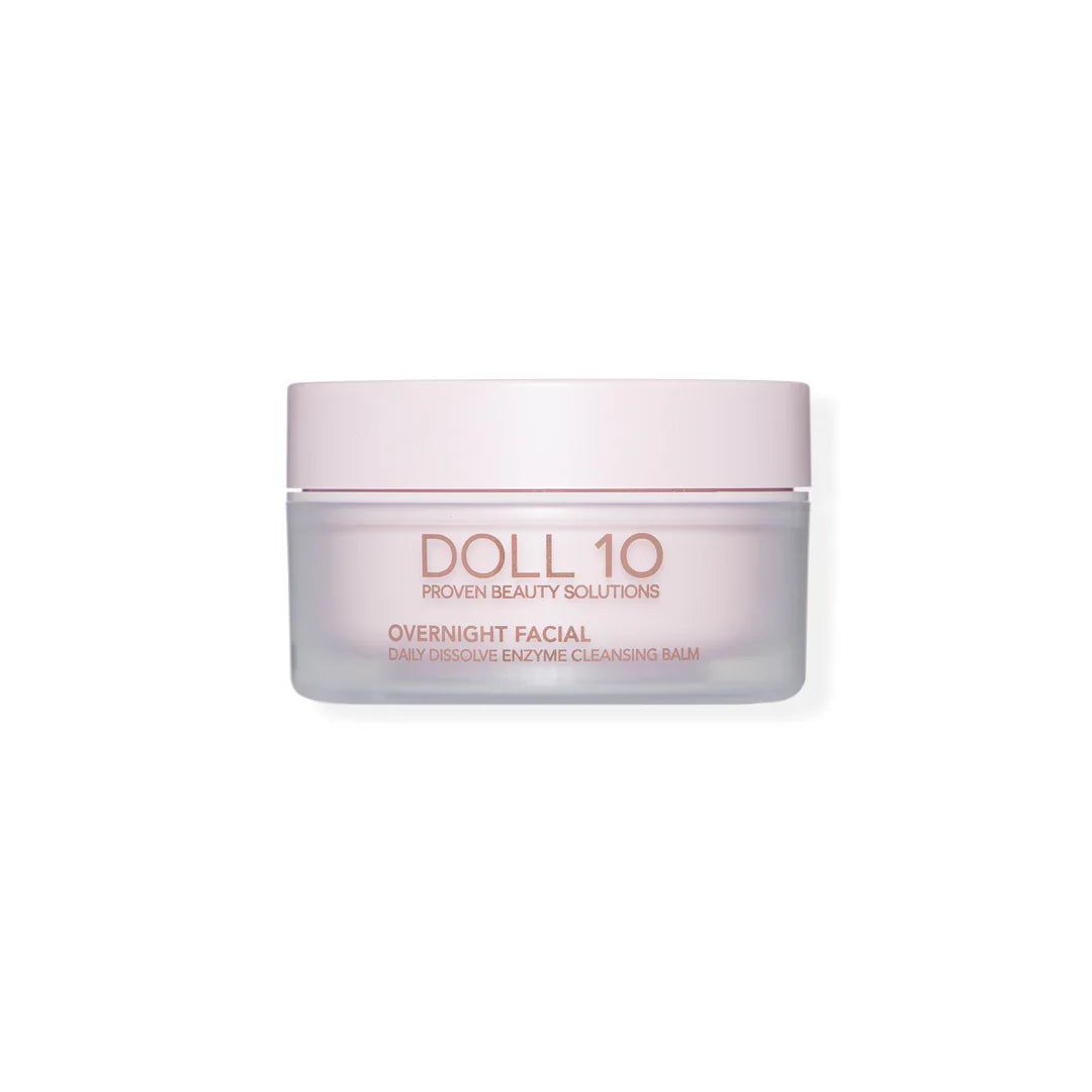 Doll 10 Overnight Facial Daily Dissolve Enzyme Cleansing Balm