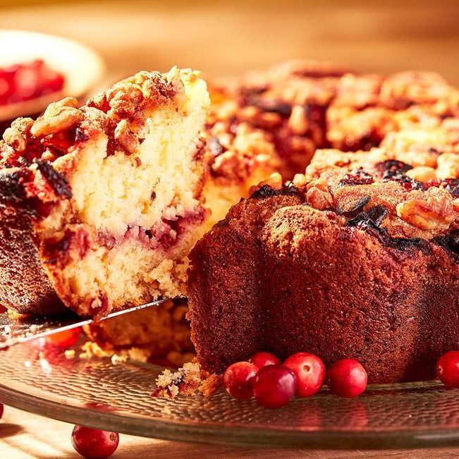 My Grandma's 3.1lb. Cape Cod Cranberry Walnut Coffee Cake
