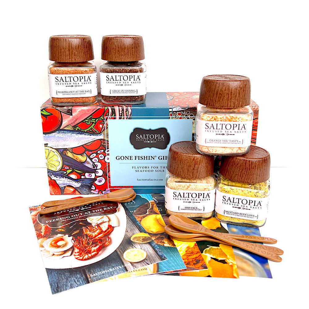 Saltopia Gone Fishin' Flavors for the Seafood Sole