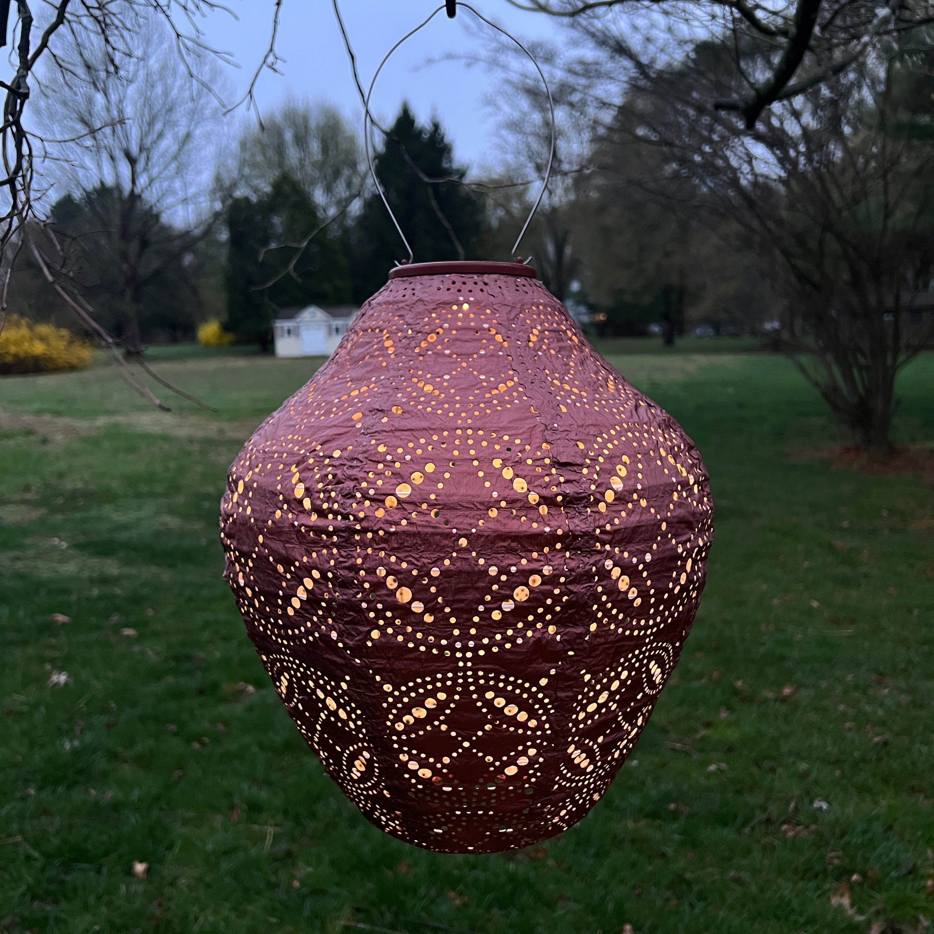 New Edition LUMIZ Battery Powered LED Jar Shape Lantern