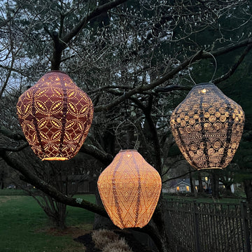 New Edition LUMIZ Battery Powered LED Jar Shape Lantern