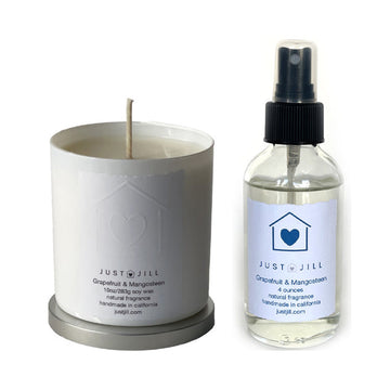 Scented Candle and Room Spray Grapefruit Mangosteen