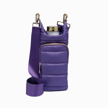 WanderFull HydroBag Deep Violet Crossbody with Matching Solid Strap