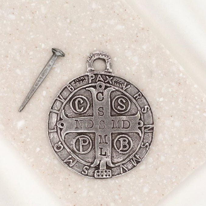 My Saint My Hero St Benedict House Blessing Medal