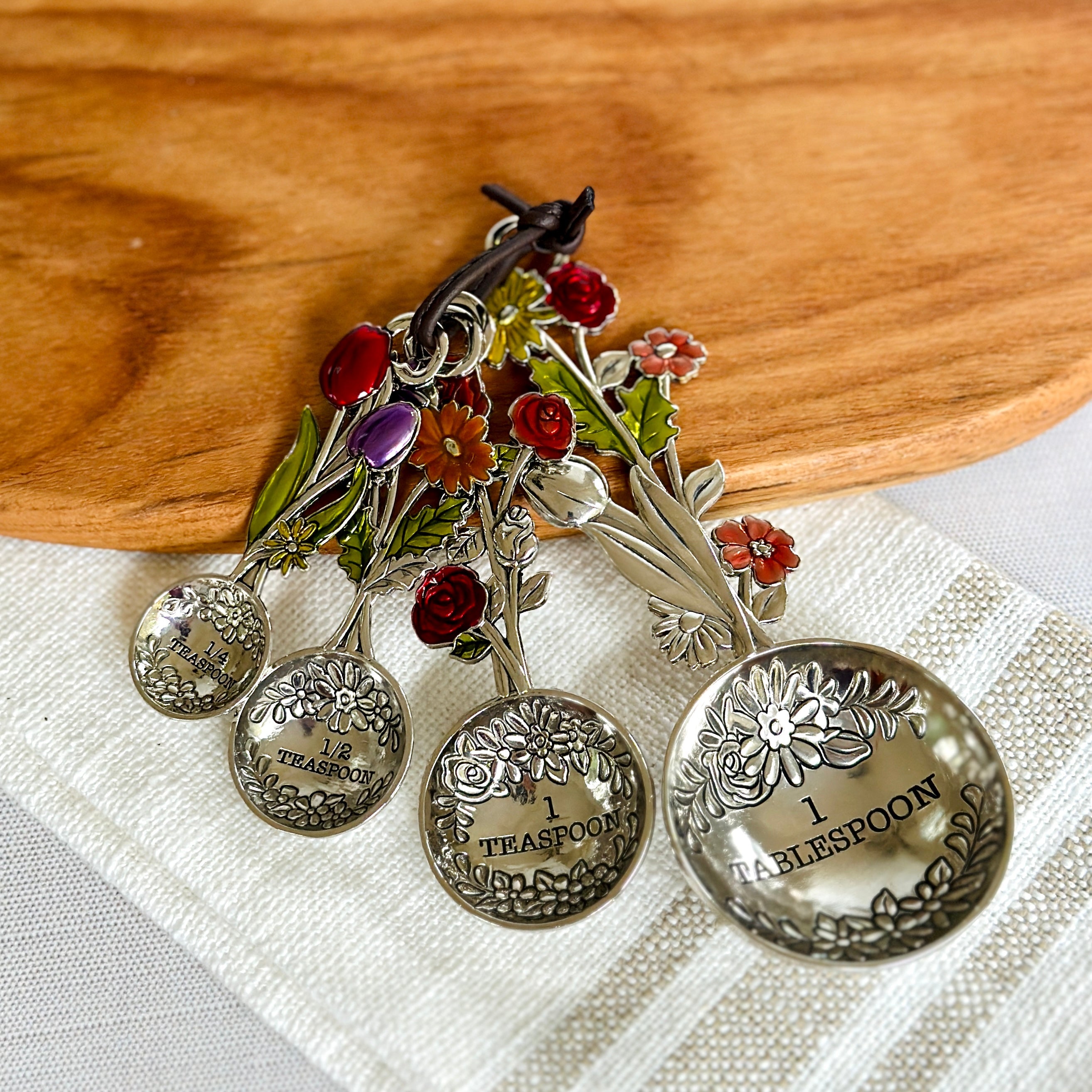 Choice of Set of 4 Measuring Spoons for