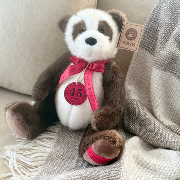 Boyd's Bears 45th Anniversary Anni Bearsley Plush Panda Teddy Bear