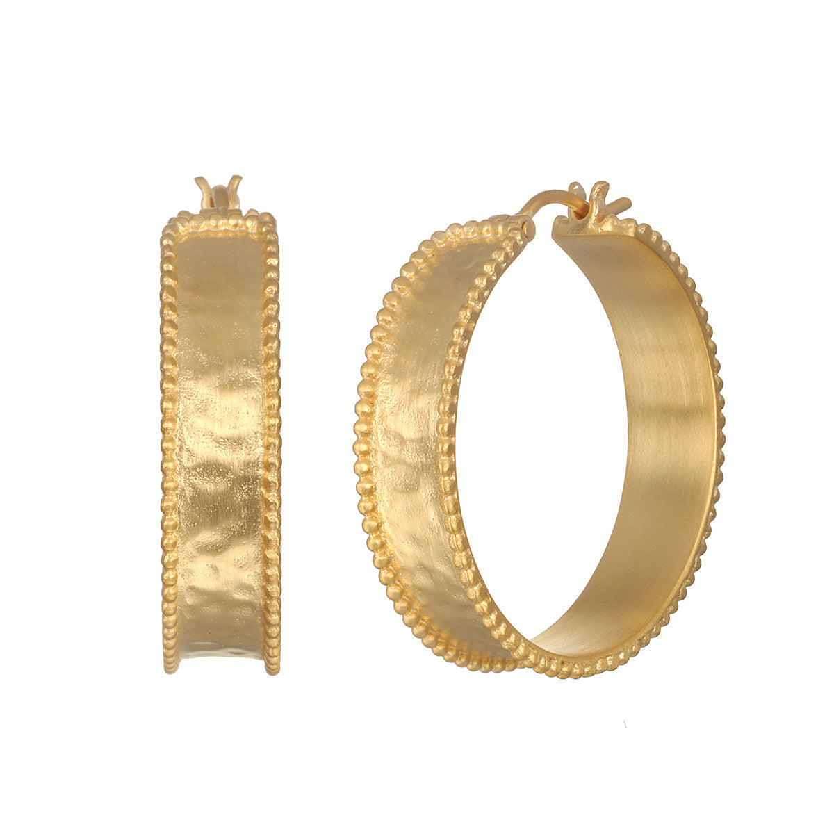 Satya Bold Spirit Gold Hoop Earrings