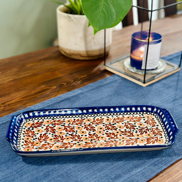 Polish Pottery Signature Serving Tray
