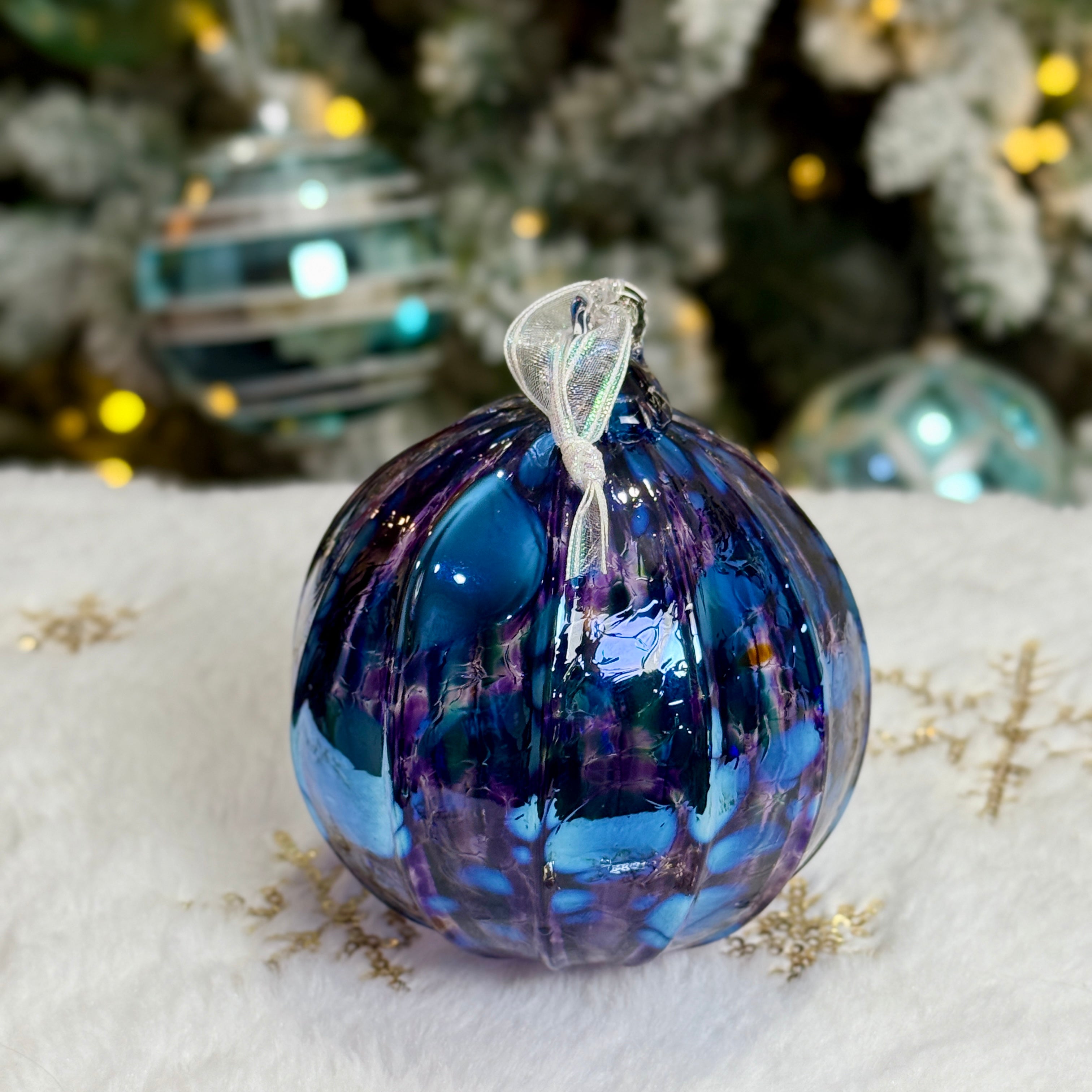 Epiphany Glass Violetta Hand-Blown Glass Ornament