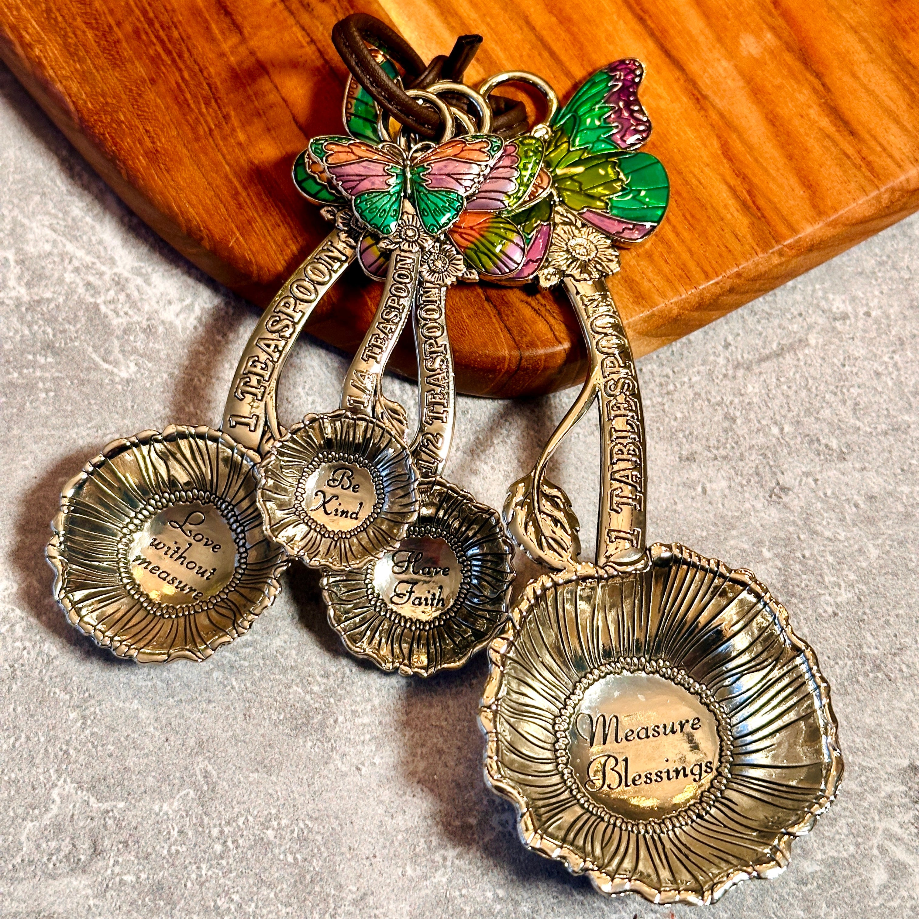 Choice of Set of 4 Measuring Spoons for