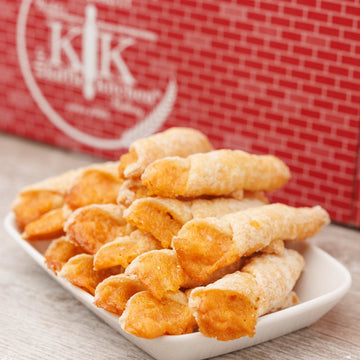 Kiffle Kitchen 30 pc Pumpkin Cream Cheese Kiffles Limited Release