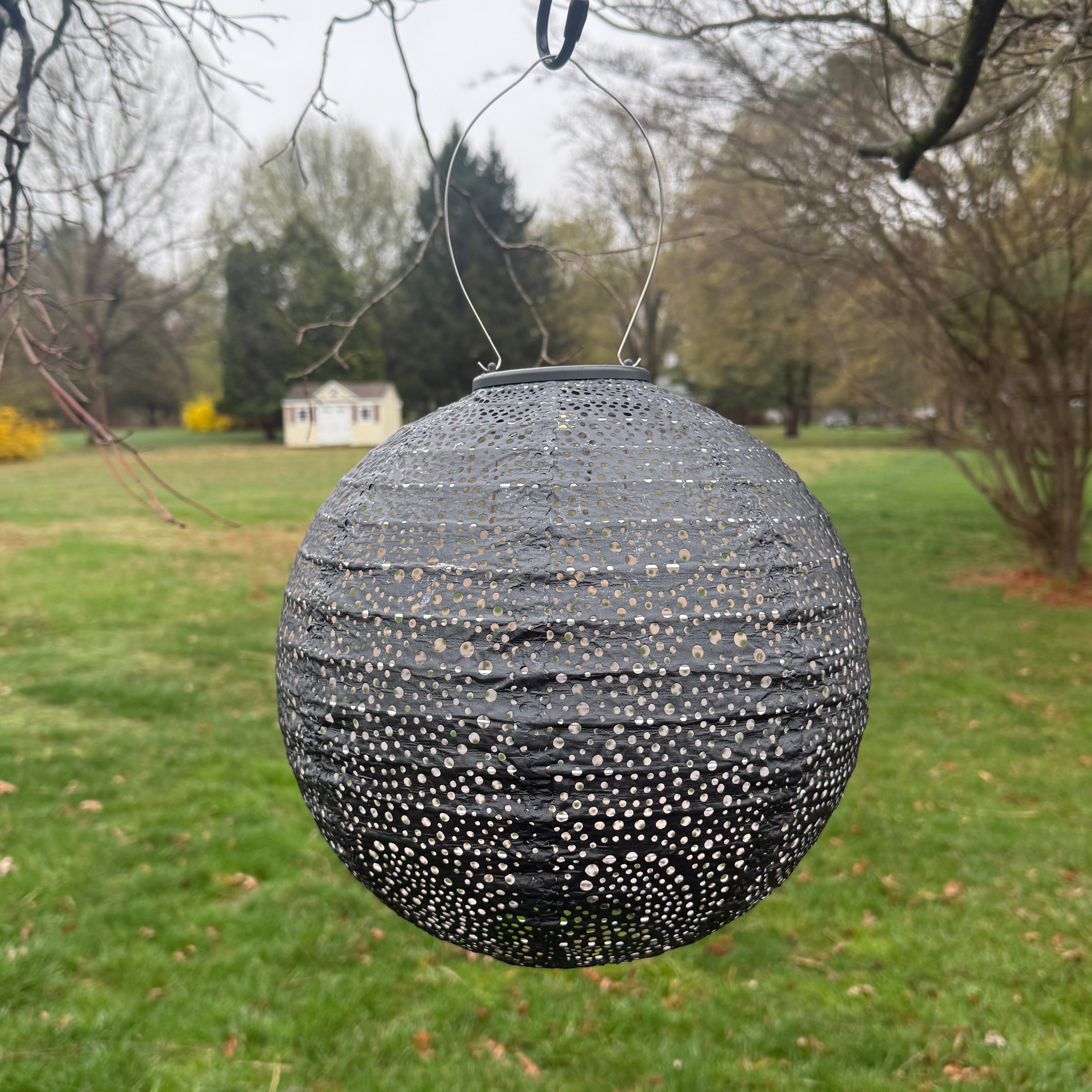 New Edition LUMIZ Battery Powered LED Medium Round Battery Powered Lantern