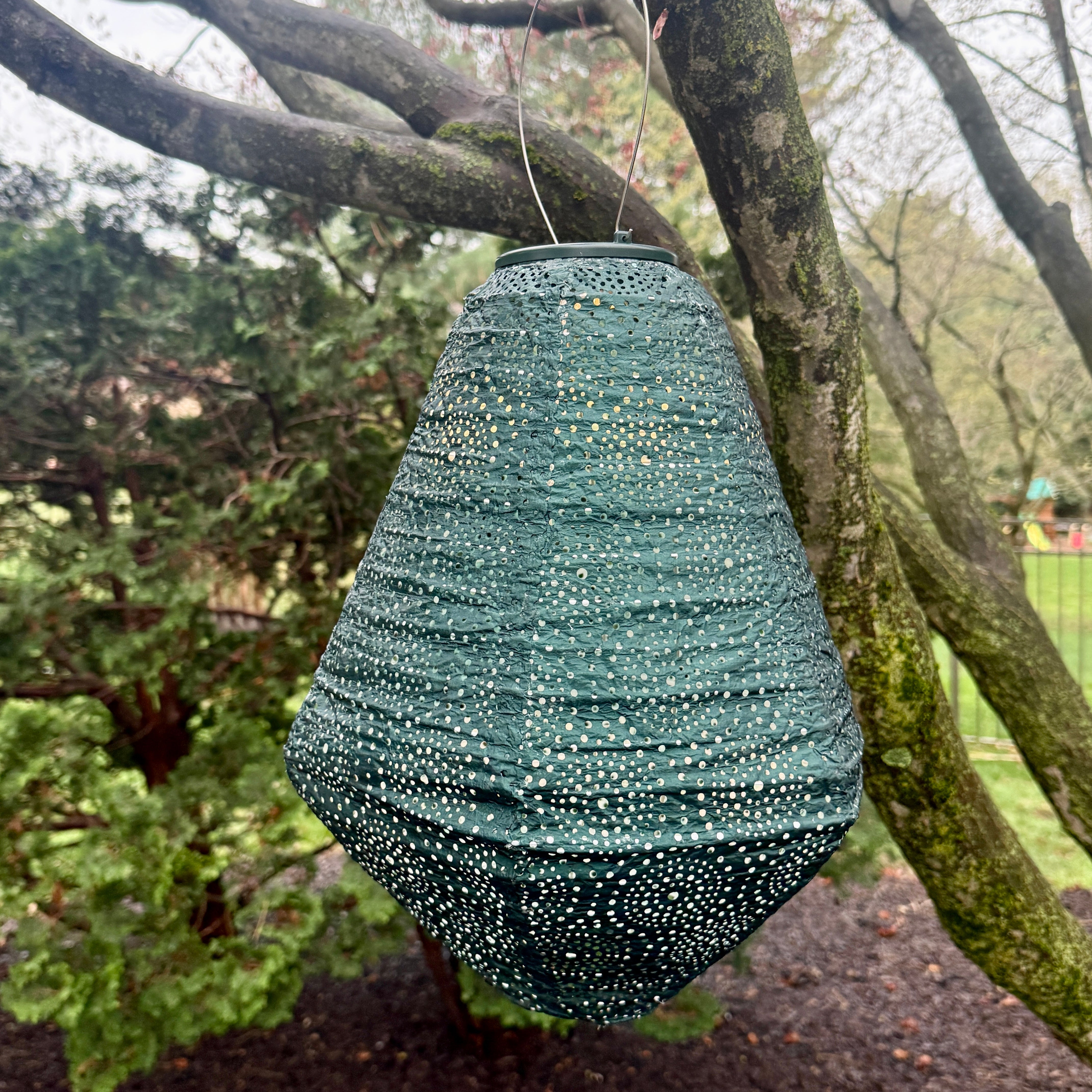 New Edition LUMIZ Battery Powered LED Outdoor Can Shape Lantern