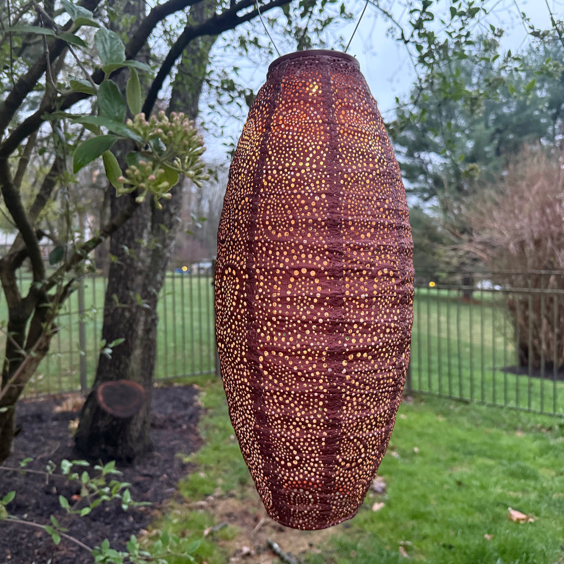 New Edition LUMIZ Battery Powered LED Outdoor Long Oval Lantern