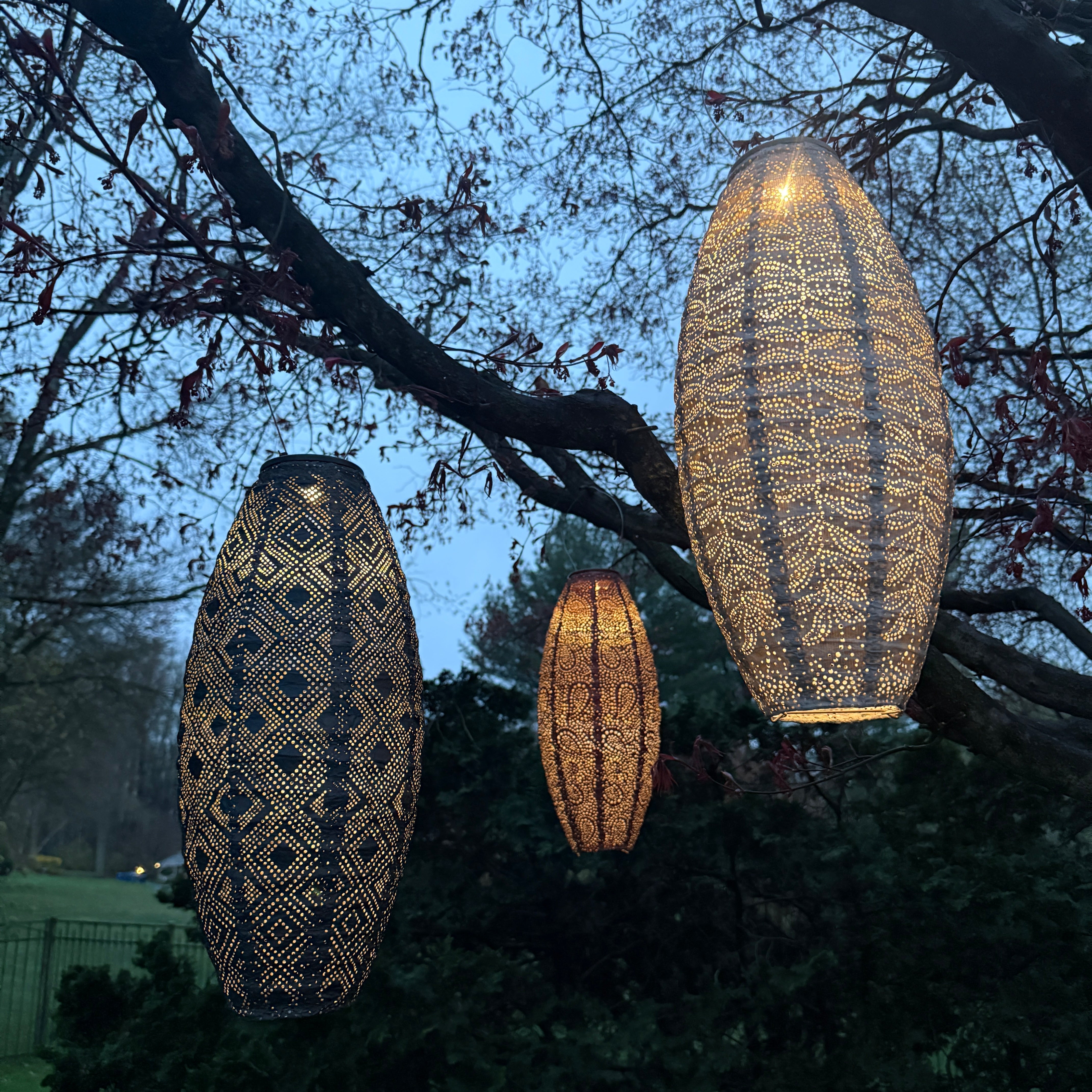 New Edition LUMIZ Battery Powered LED Outdoor Long Oval Lantern