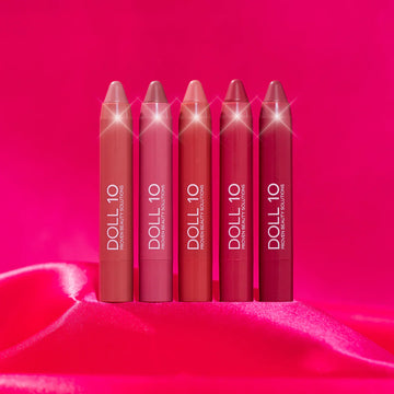 Doll 10 One Kiss at a Time Lip Crayon Collection