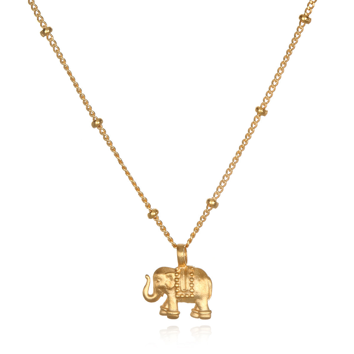 Satya Stand in Strength Elephant Necklace