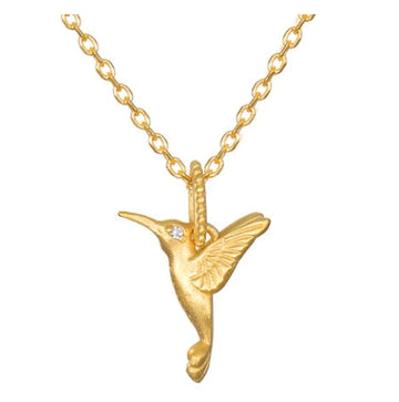 Satya Loving Devotion Hummingbird Necklace