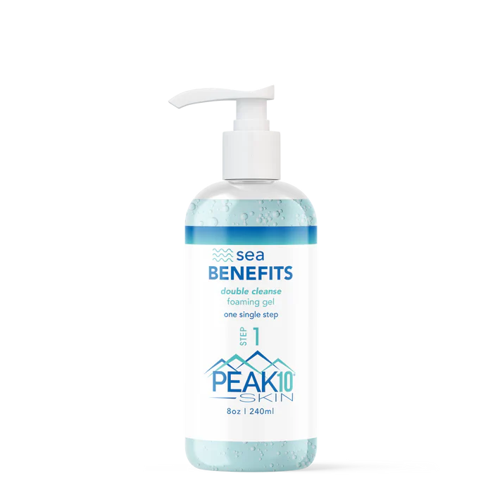Peak 10 SKIN Sea BENEFITS Double Cleanse Foaming Gel