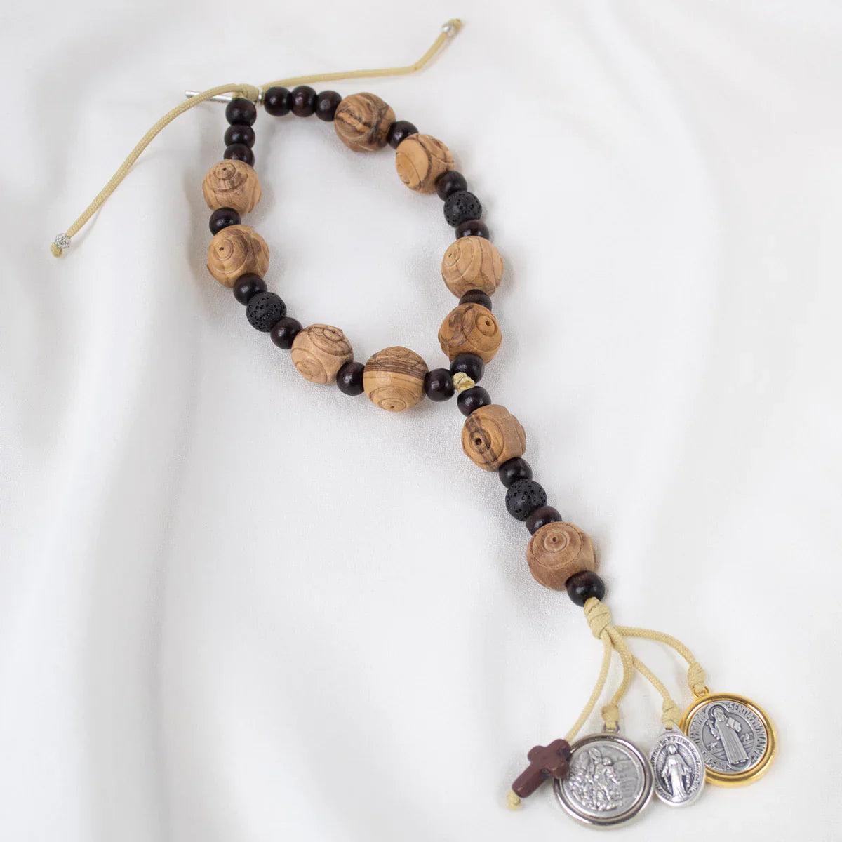 My Saint My Hero Blessings for Your Home Lava Bead Door Hanger