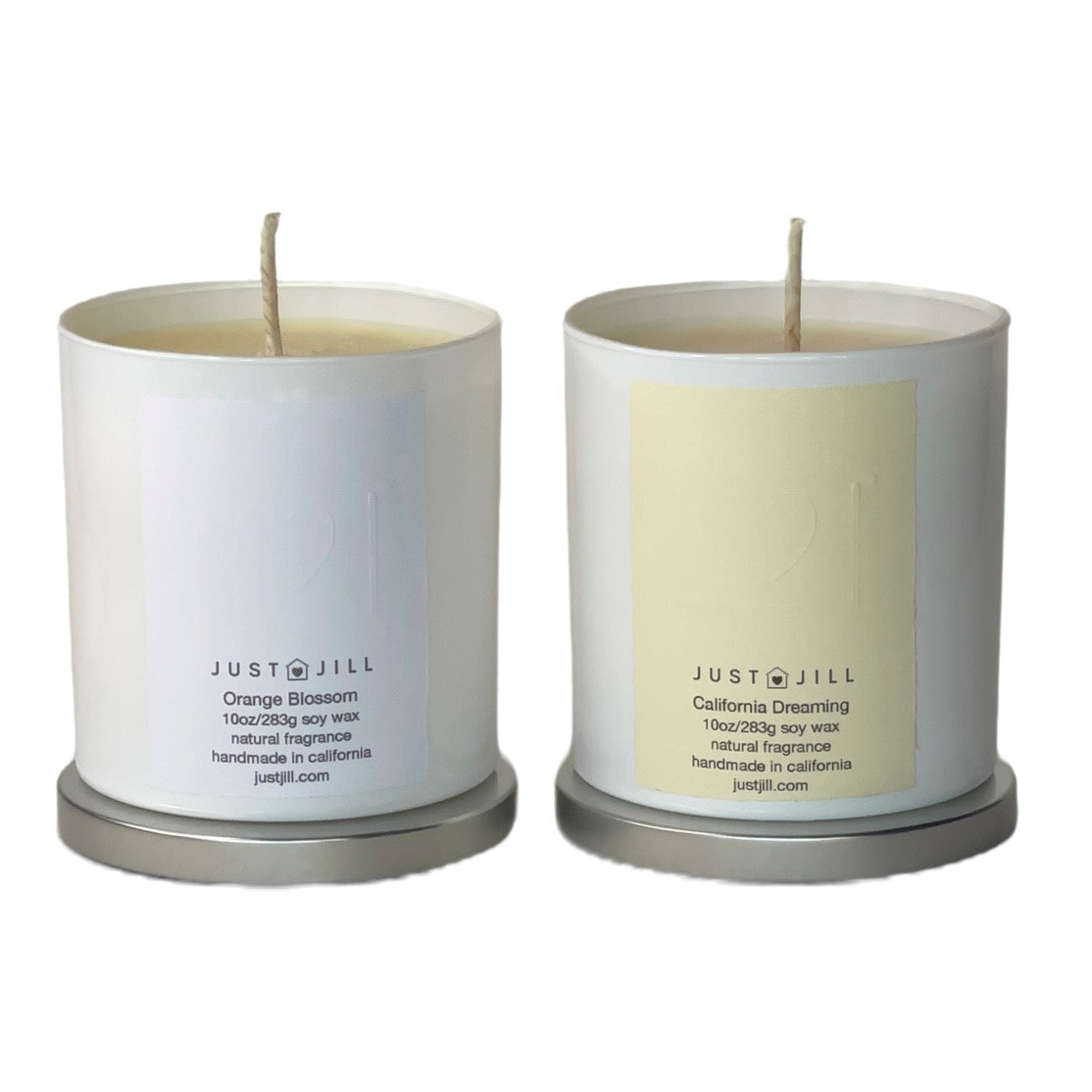Scented Candles (2-pack) California Dreaming/Orange Blossom