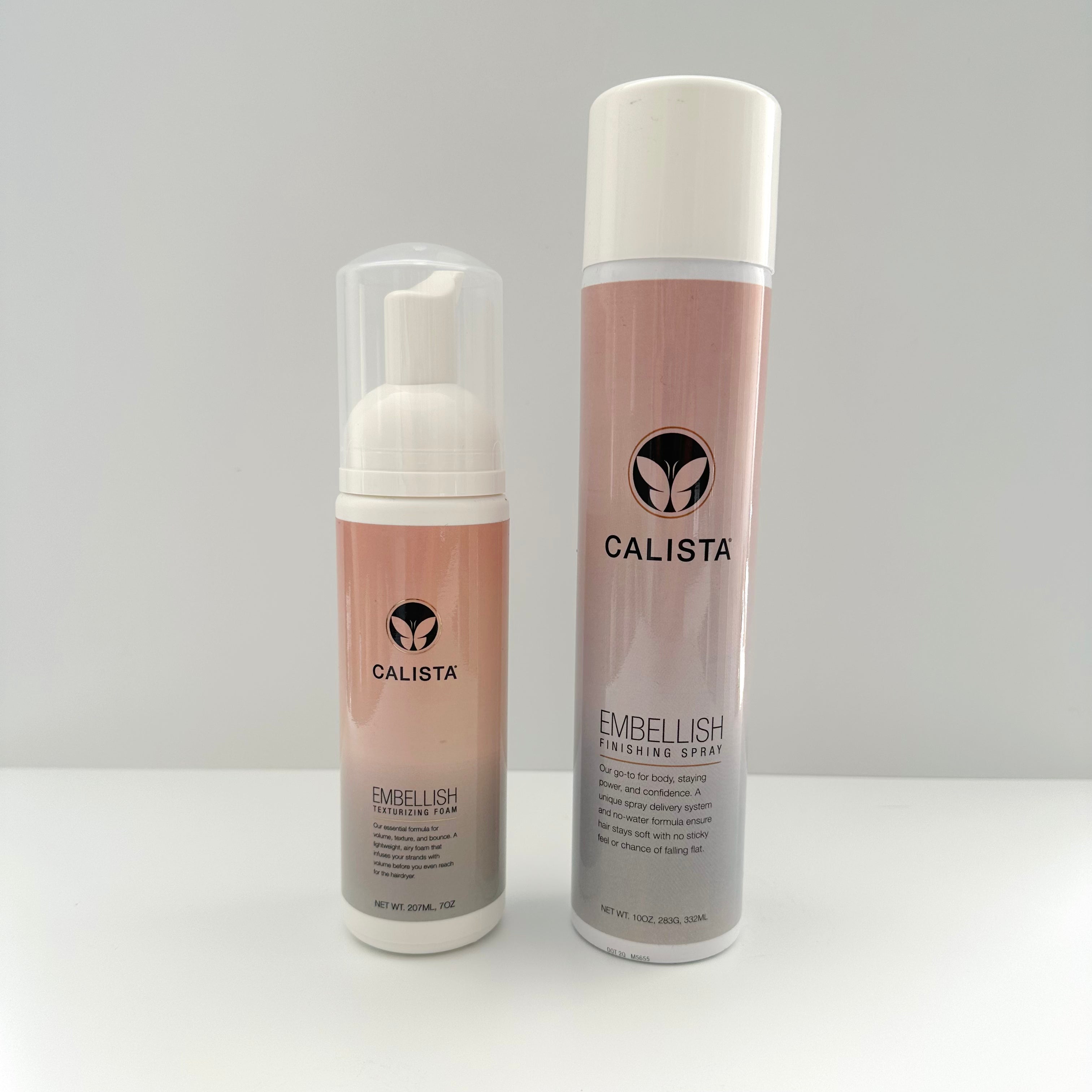 Calista Embellish Finishing Spray & Texture Foam Duo
