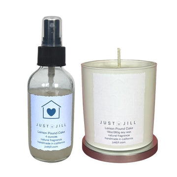 Lemon Pound Cake Room Spray and Candle