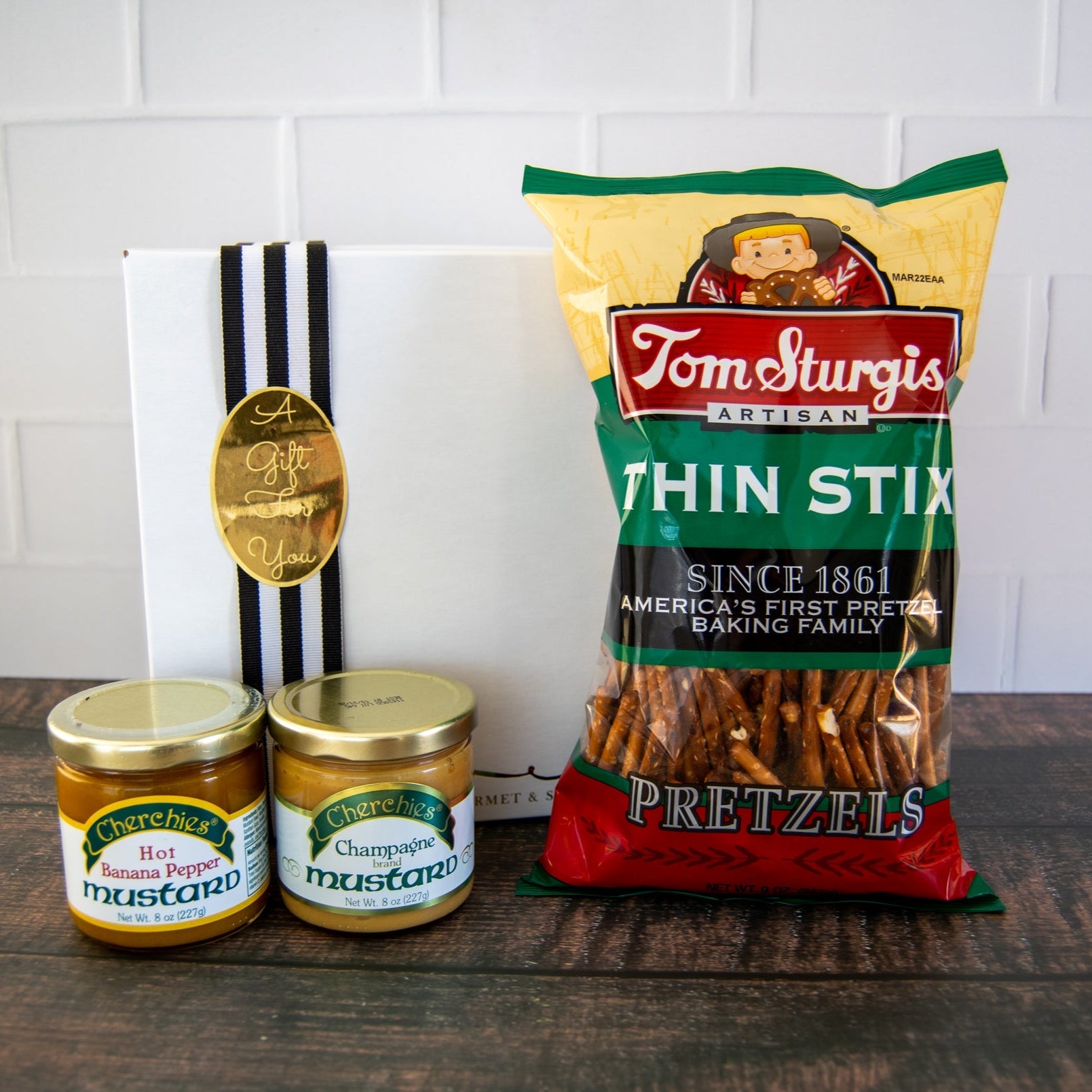 Cherchies Pretzel and Mustard Collection