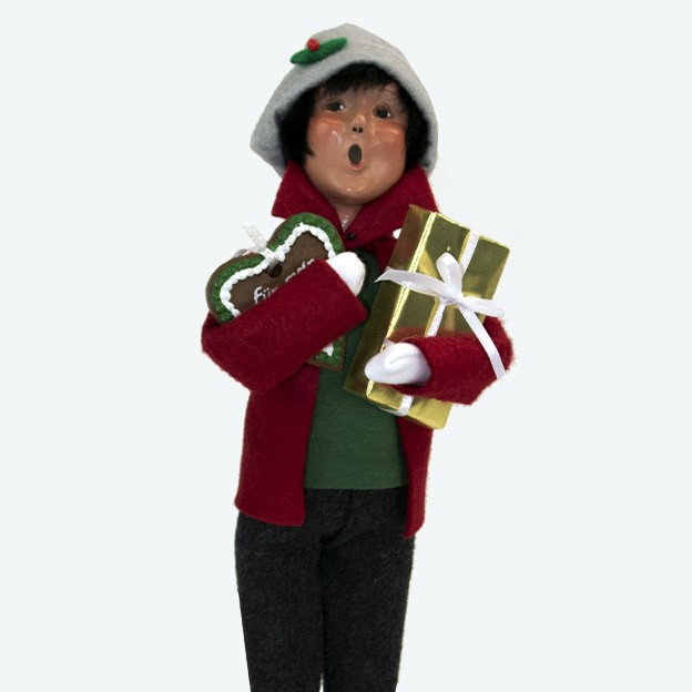 Byers' Choice Family w/ Cookie Boy