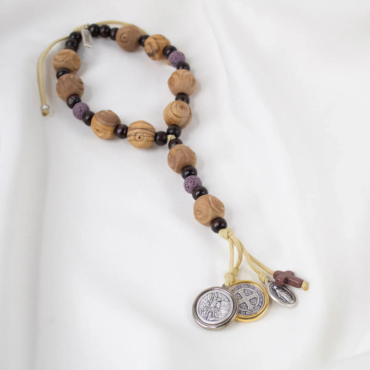 My Saint My Hero Blessings for Your Home Lava Bead Door Hanger