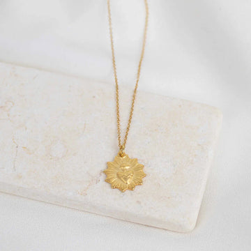 My Saint My Hero Sacred Heart Necklace