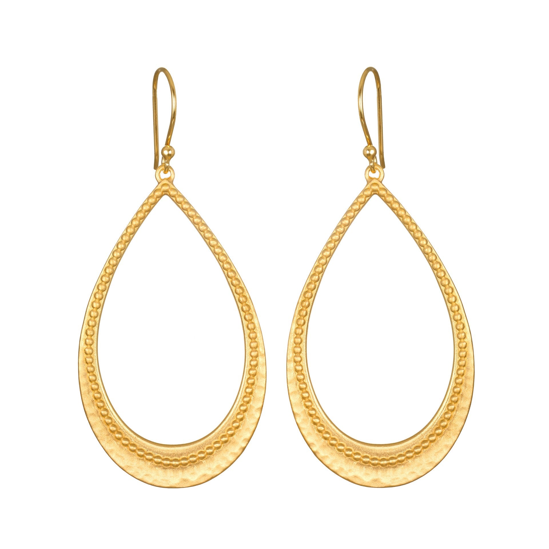 Satya Graceful Beauty Dot Teardrop Earrings
