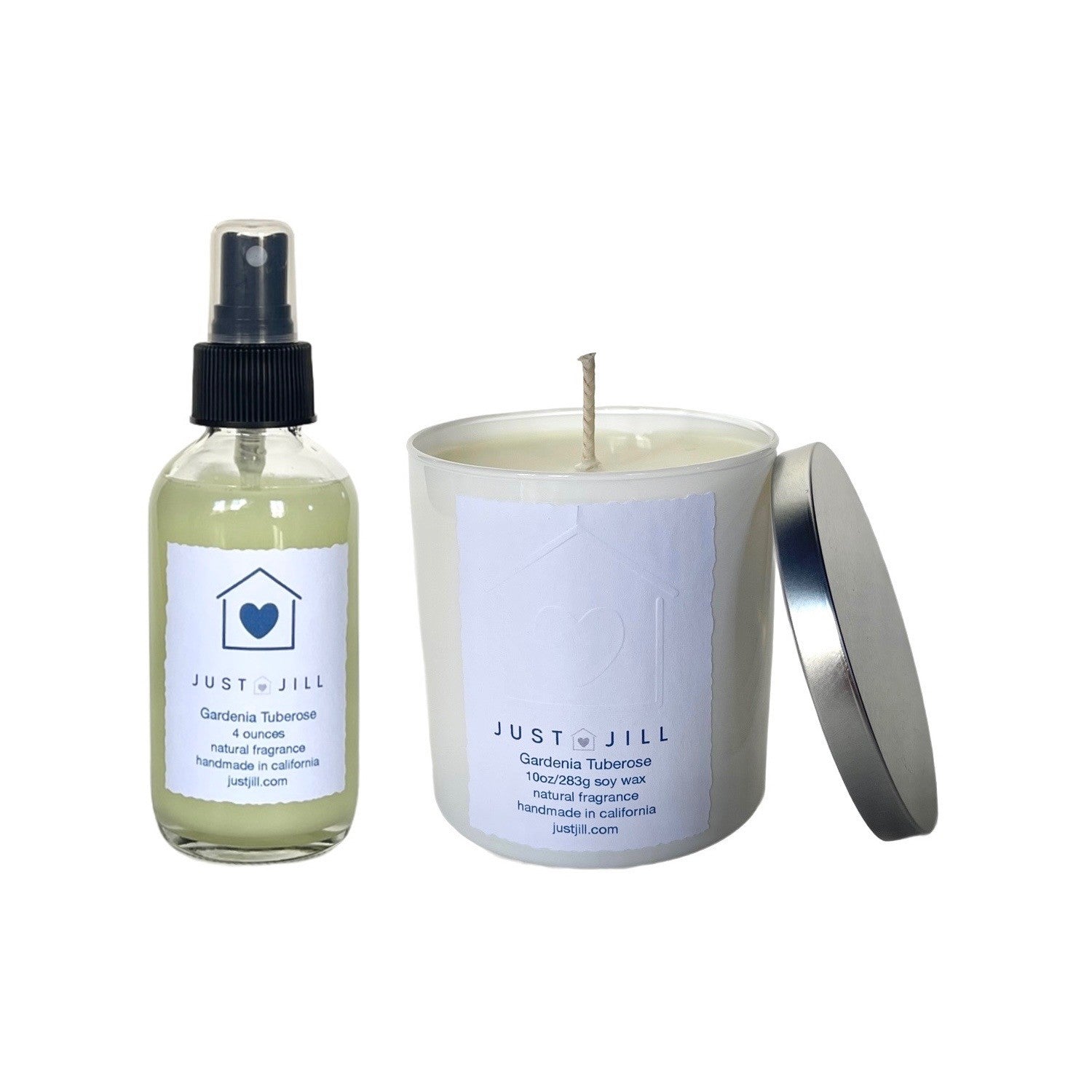 Scented Candle and Room Spray Gardenia Tuberose