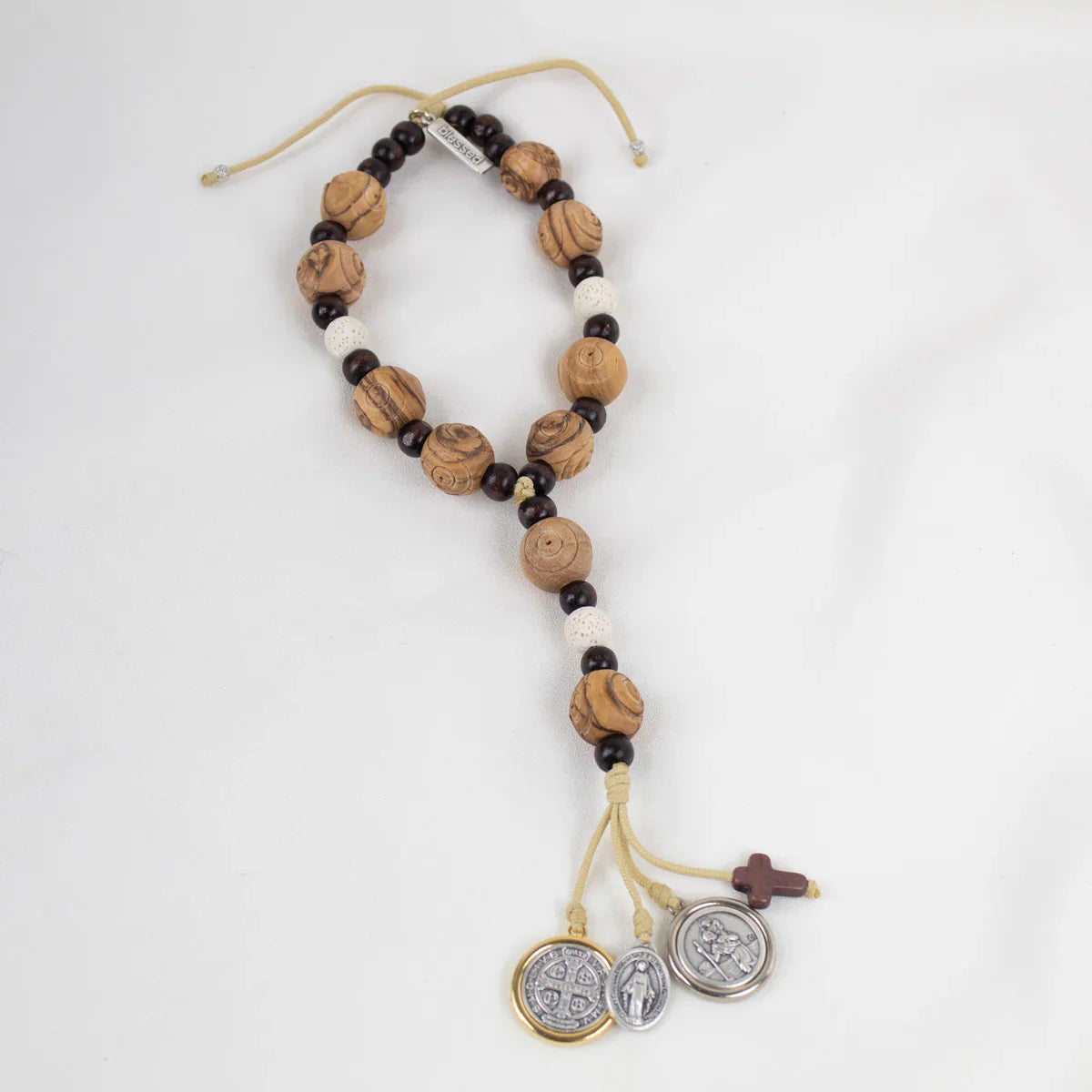 My Saint My Hero Blessings for Your Home Lava Bead Door Hanger